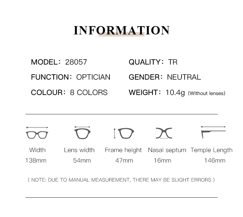 New Fashion Glasses for Women Retro Transparent Glasses Anti Blue Light Eyeglass Frame Luxury Brand Design Four Seasons Spectac