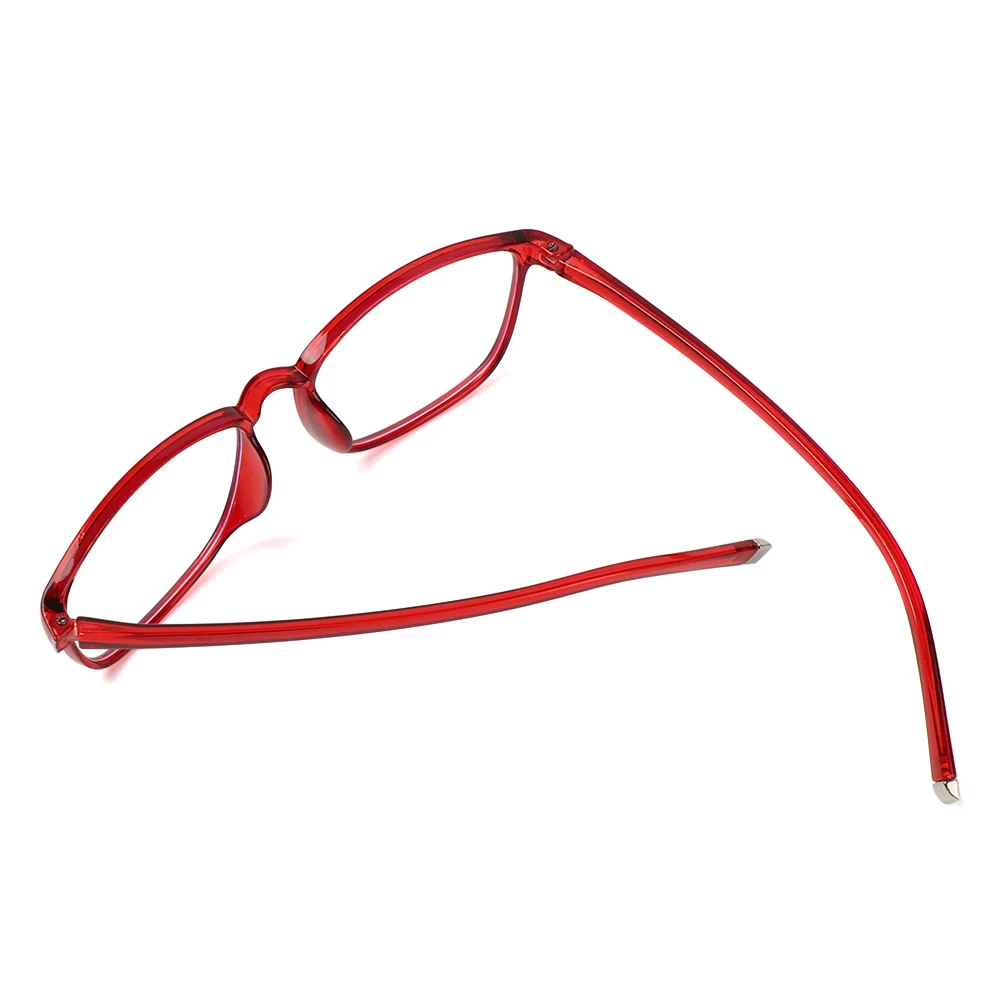 1 PC Ultralight PC Frame Reading Glasses Anti Blue Rays Eyeglasses High-definition Reduces Eye Strain Flat Mirror Eyewear