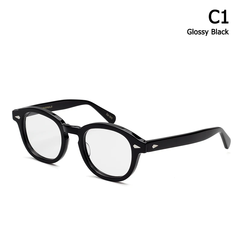 Johnny Depp Reading Glasses Man Lemtosh Readers Eyeglasses Women Brand Vintage Acetate Frame Presbyopic Diopter +1.0 +2.0 +3.0