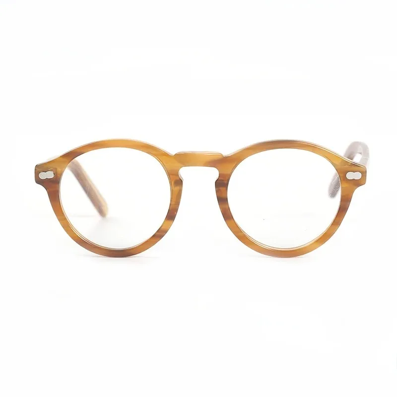 MILTZEN Eyeglasses Frames Women Johnny Depp Lemtosh Optical Glasses Frame Men Luxury Brand Vintage Acetate Computer Goggles