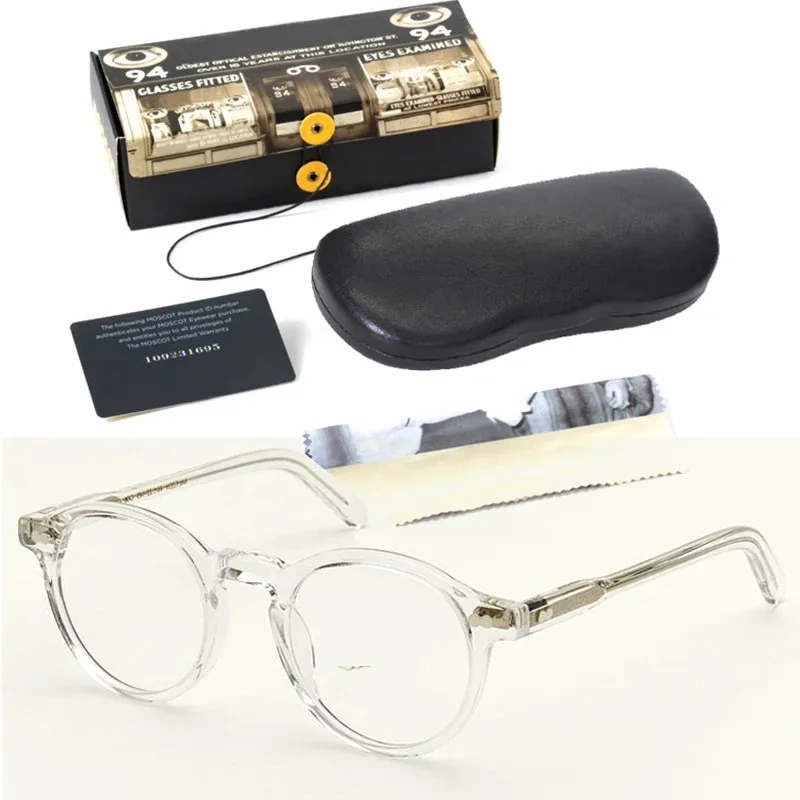 MILTZEN Eyeglasses Frames Women Johnny Depp Lemtosh Optical Glasses Frame Men Luxury Brand Vintage Acetate Computer Goggles