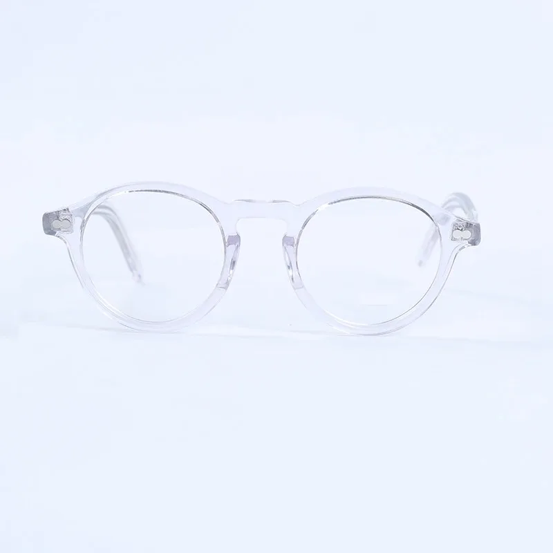 MILTZEN Eyeglasses Frames Women Johnny Depp Lemtosh Optical Glasses Frame Men Luxury Brand Vintage Acetate Computer Goggles