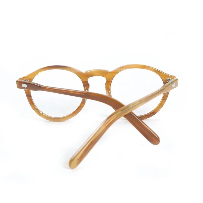 MILTZEN Eyeglasses Frames Women Johnny Depp Lemtosh Optical Glasses Frame Men Luxury Brand Vintage Acetate Computer Goggles