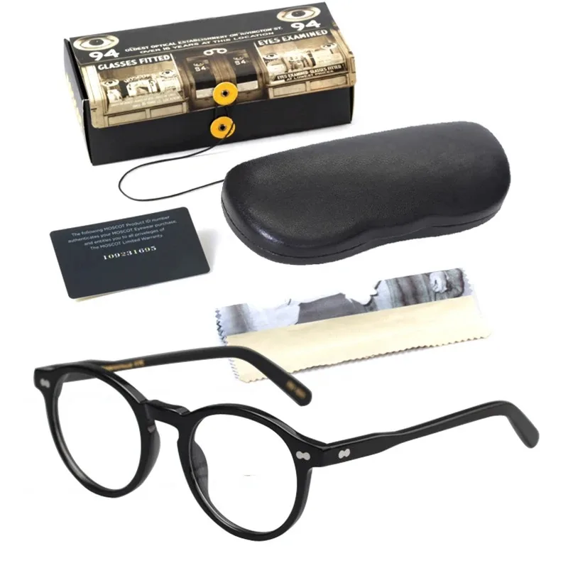 MILTZEN Eyeglasses Frames Women Johnny Depp Lemtosh Optical Glasses Frame Men Luxury Brand Vintage Acetate Computer Goggles