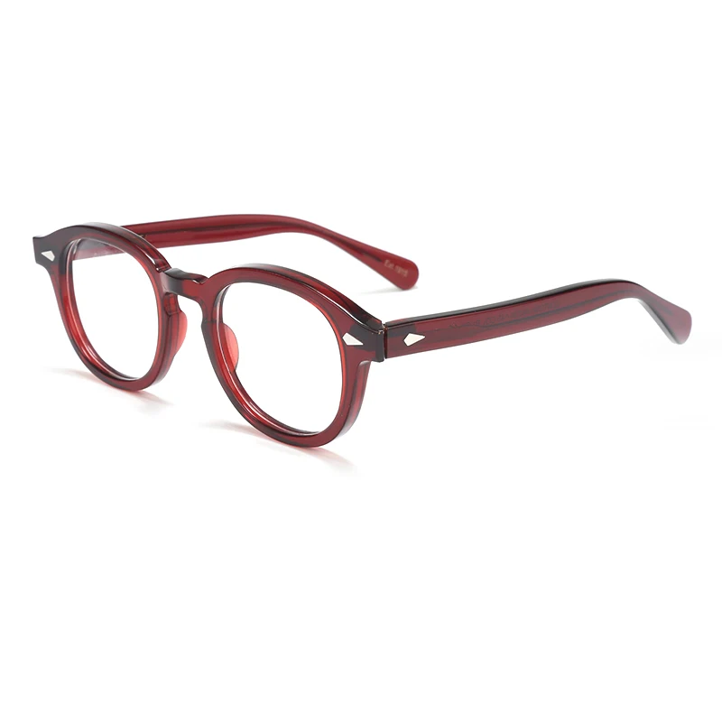 Men's Reading Glasses Johnny Depp Lemtosh Style Hyperopia Glasses Women Vintage Acetate Frame +1.0 +1.5 +2.0 +2.5 +3.0 +3.5 +4.0