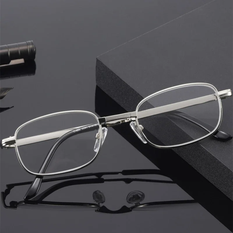 Foldable Reading Glasses Blue Light Blocking Presbyopic Glasses Women Men Anti-Glare Computer Eyeglasses Diopter From +1 To +4.0