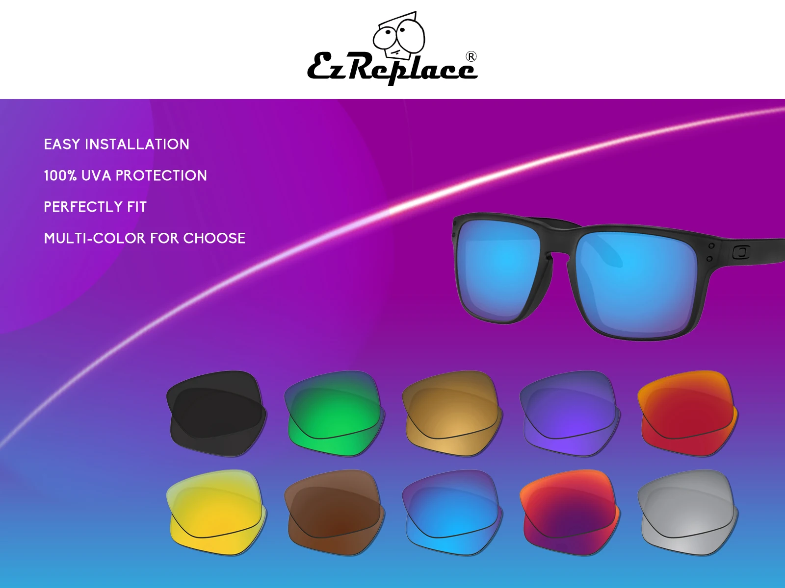 EZReplace Polarized Replacement Lenses for - Oakley Monster Pup Sunglasses - Multiple Options