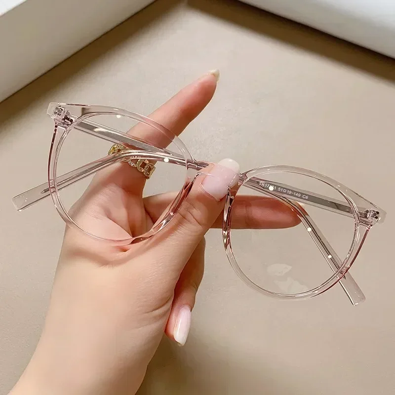 Customized Prescription Women TR90 Frame Photochromic Myopia Reading Glasses Multi-focal Progressive Lens