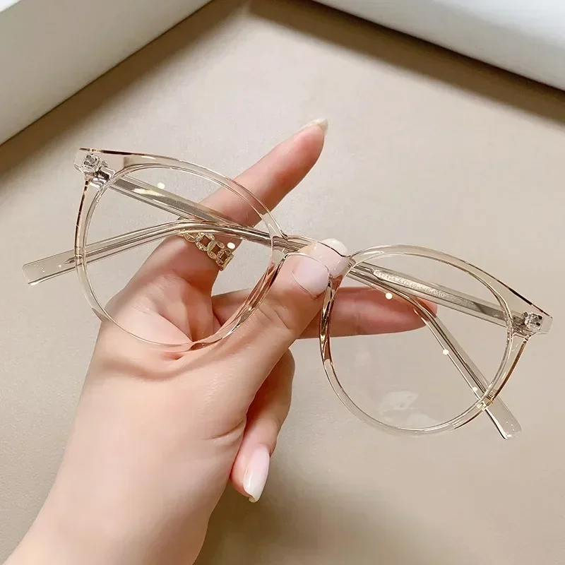 Customized Prescription Women TR90 Frame Photochromic Myopia Reading Glasses Multi-focal Progressive Lens