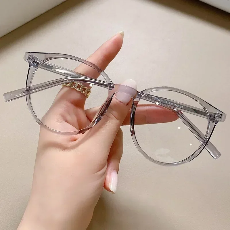 Customized Prescription Women TR90 Frame Photochromic Myopia Reading Glasses Multi-focal Progressive Lens