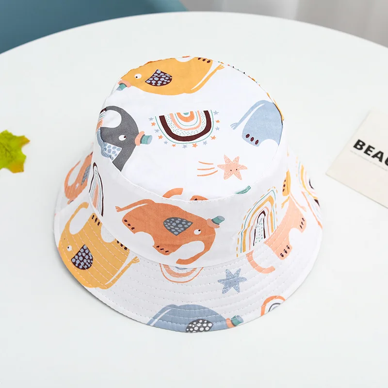 Summer Sun Hats for Girls Panama Boy Cap Cotton Baby Hat UV Children Bucket Hats Toddler Kids Panama Cap Outdoor Beach Sun Cap