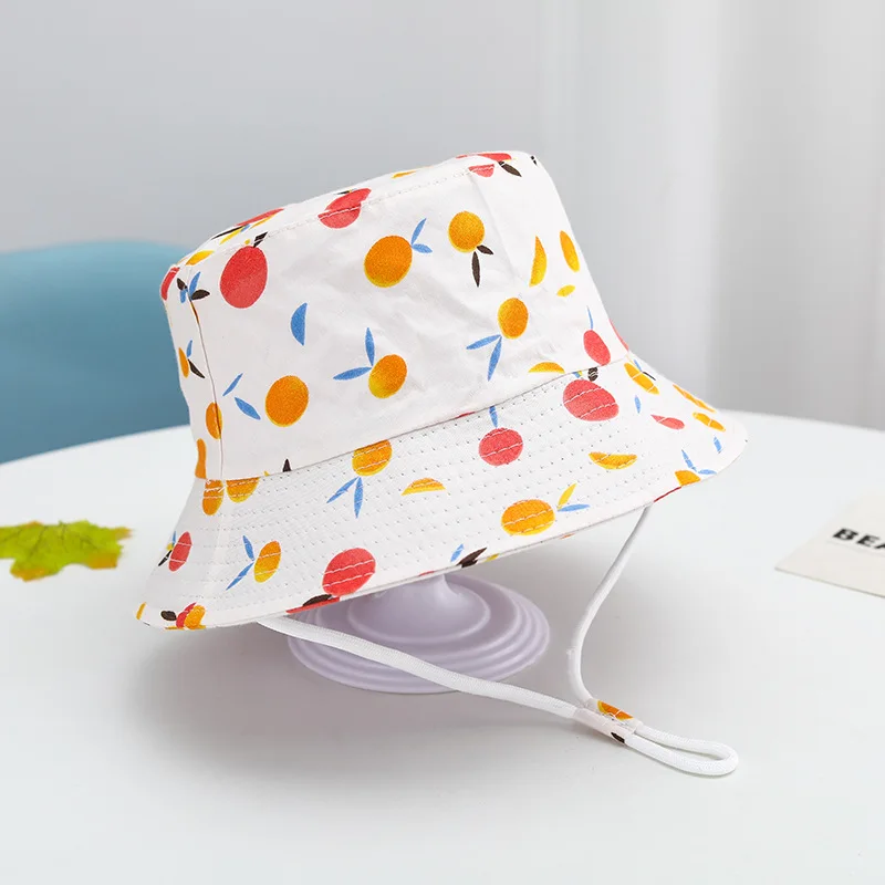 Summer Sun Hats for Girls Panama Boy Cap Cotton Baby Hat UV Children Bucket Hats Toddler Kids Panama Cap Outdoor Beach Sun Cap