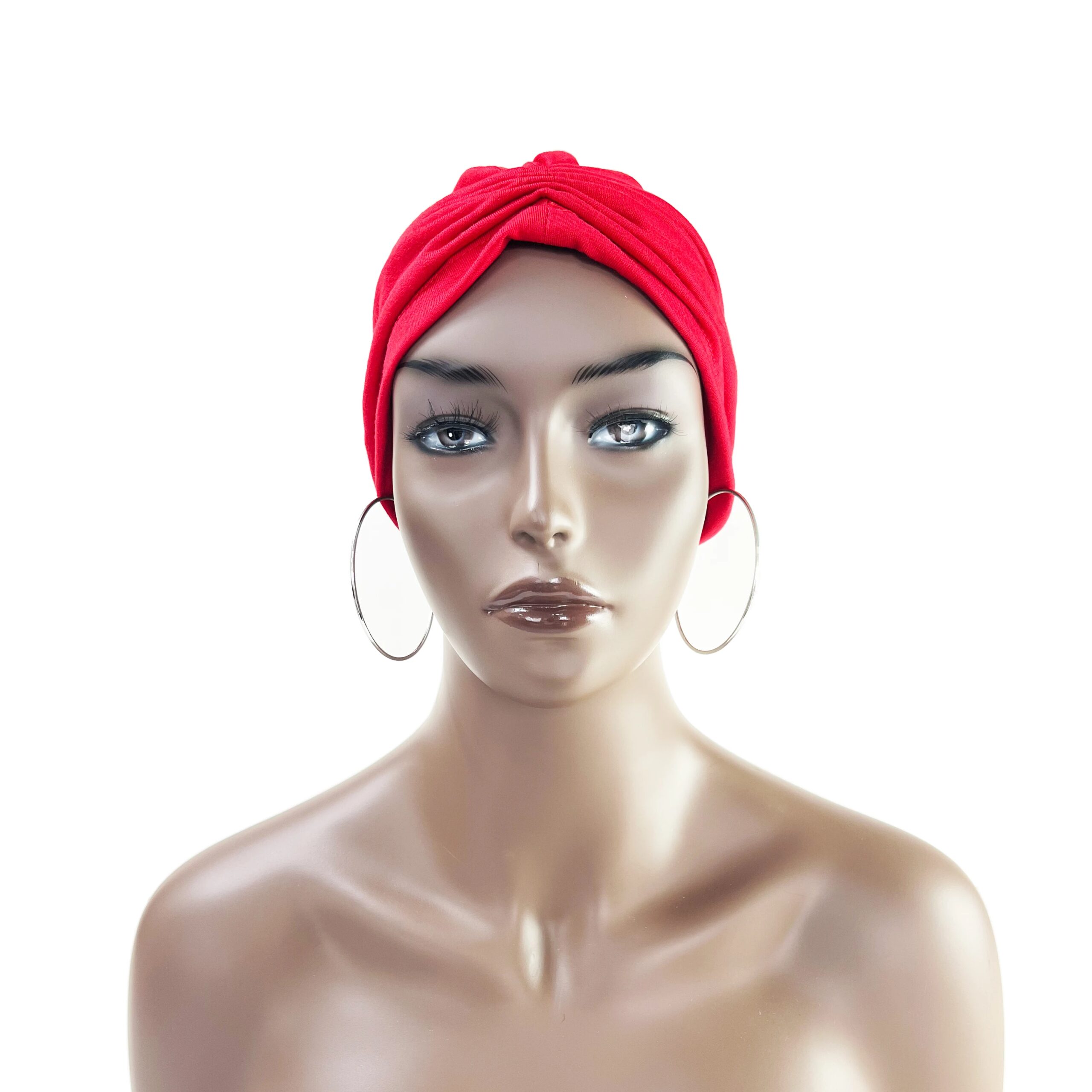 Stretch Bandana Head Wrap Satin Floral Women Party Turban Headwear Cap Hair Accessories