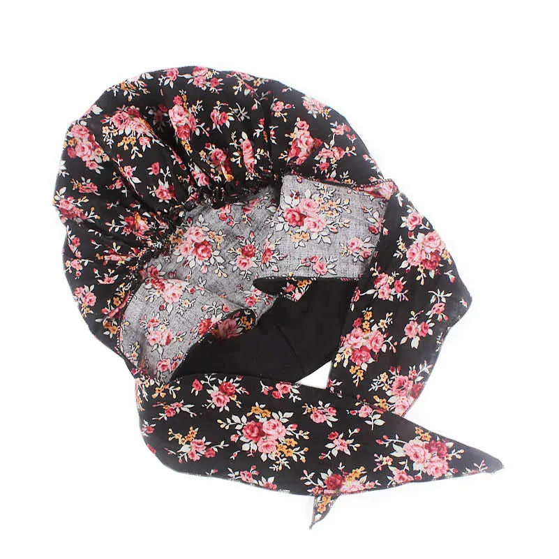 Muslim Women Cotton Turban Hat Scarves Pre-Tied Cancer Chemo Chemotherapy Bandana Headwear Headwrap Hair Loss Accessories