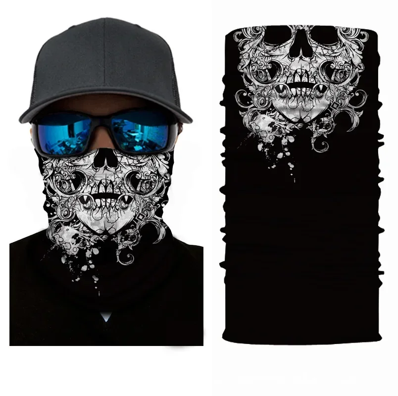 Camouflage Cycling Face Mask Tactical Military Scarf Neck Gaiter Men Seamless Bandana Women Headband Balaclava Tube Face Shield