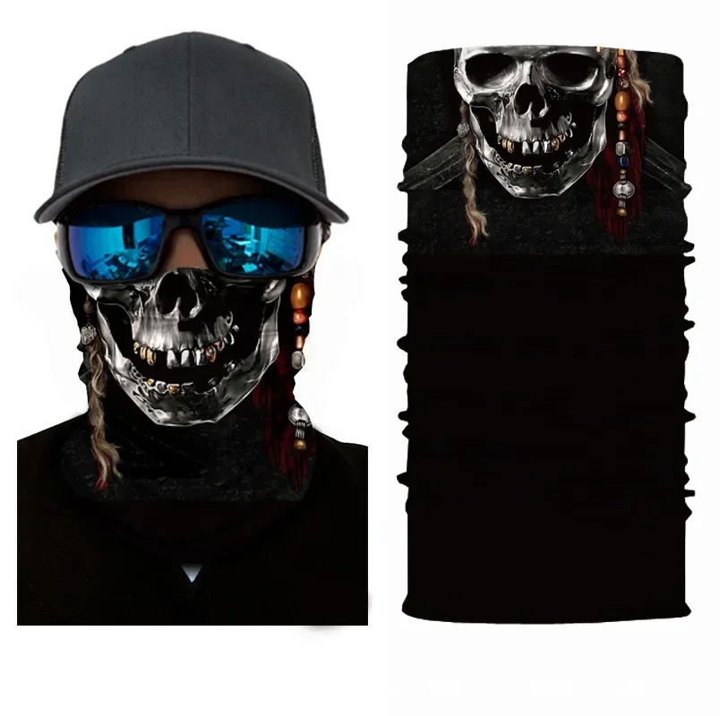 Camouflage Cycling Face Mask Tactical Military Scarf Neck Gaiter Men Seamless Bandana Women Headband Balaclava Tube Face Shield