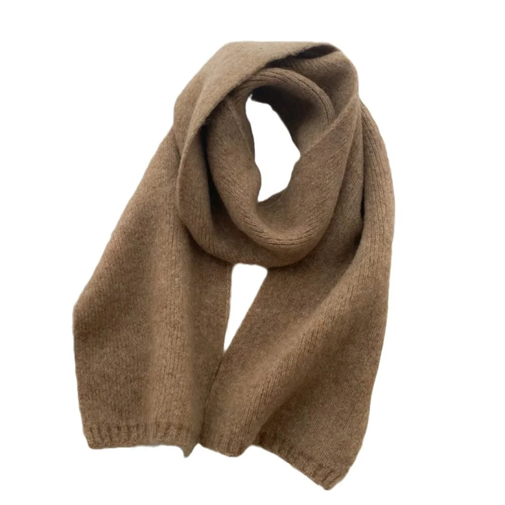 Cashmere Neckerchief Breathable Fashion Wool Blend Muffler Warm Scarf for Women