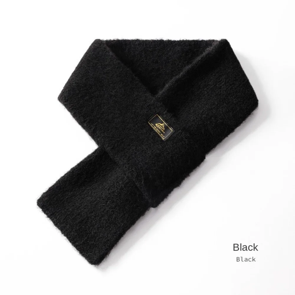 Lightweight Vintage Winter Cashmere Shawl Korean Style Imitation Mohair Men Scarf Windproof Warm Cashmere Muffler Women/Men