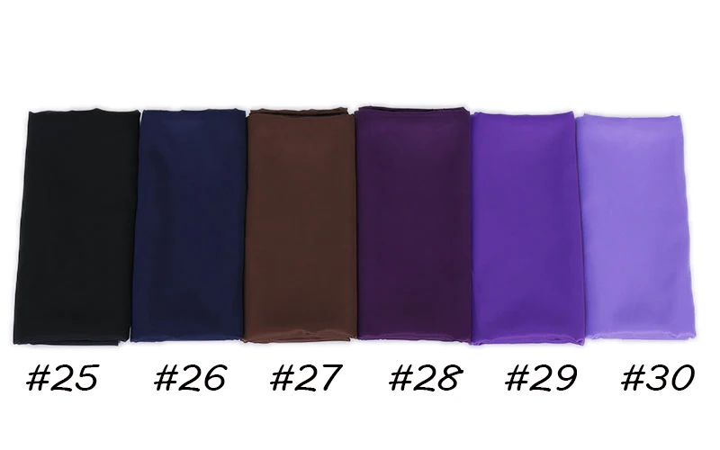 Women Plain Silk Satin Hijab Scarf Navy Muslim woman veil Solid Color Long Shawls Women Dress Hijab Pashmina Satin Scarf Bandana