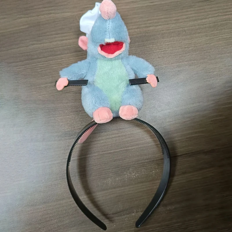 Creative Ratatouille Hair Bands Cartoon Plush Doll Headbands French Wide Hair Bands Headwear