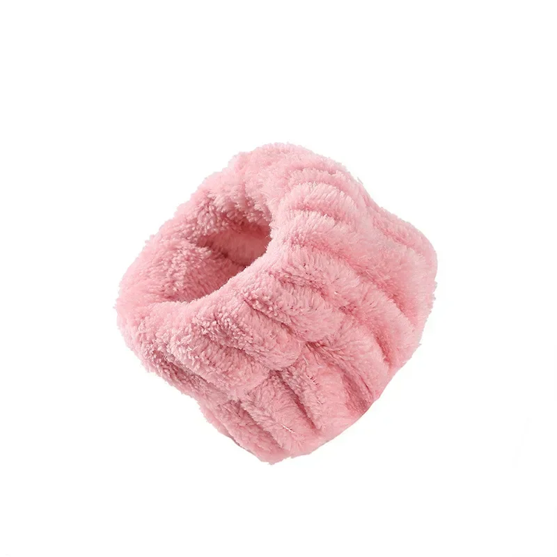 Wrist Washband Microfiber Wrist Wash Towel Band Wristband Scrunchies for Wash Face Absorbent Wrist Sweatband for Women Headband