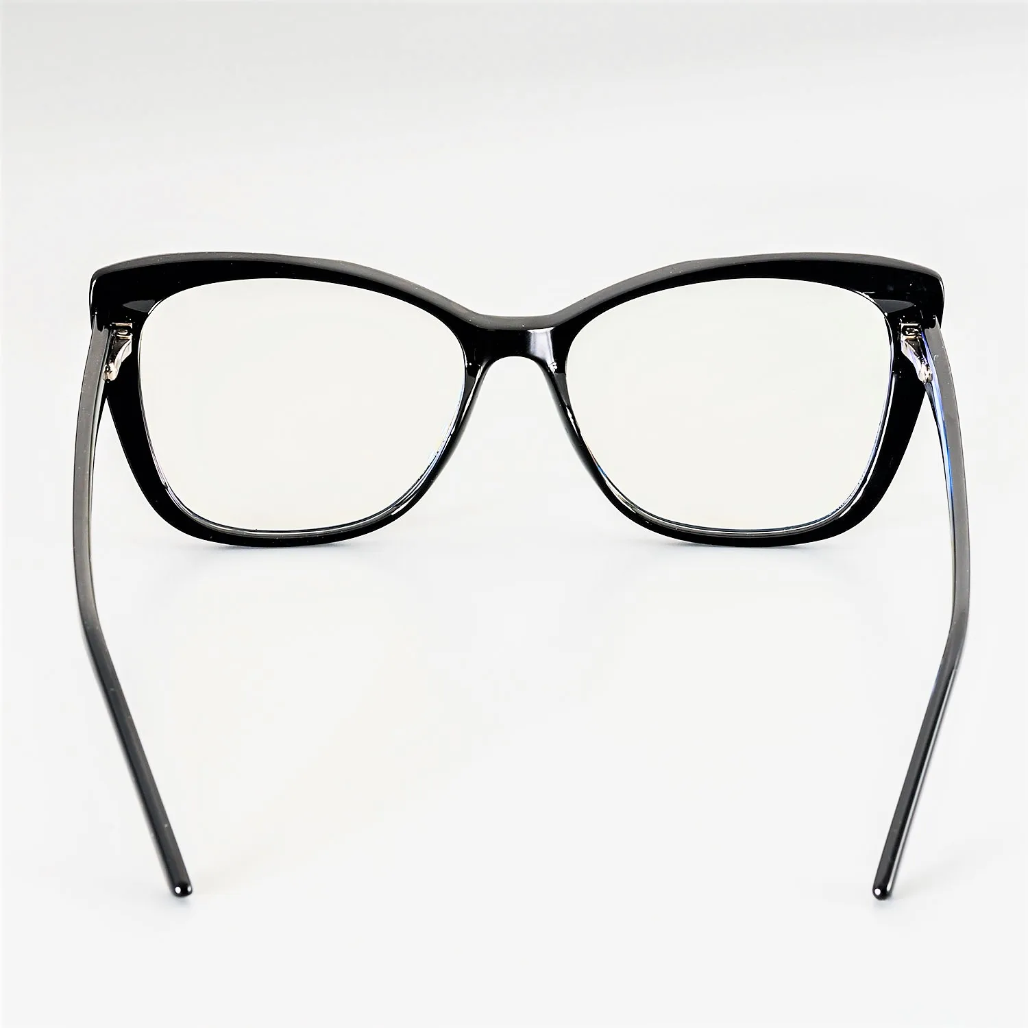 51014 Cat Eye Square Anti-blue Light Plastic Titanium Glasses Frames Ultralight Men Women Optical Fashion Computer Glasses