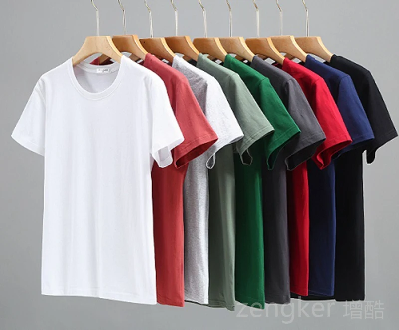 plus size Short-sleeved T-shirt men's summer cotton loose big yards round neck youth bottoming shirt men's body shirt 12XL