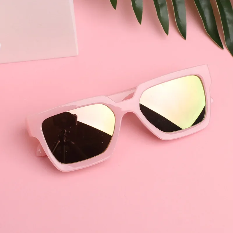 New Kids Polarized Sunglasses Square Boys Girls Sun Glasses Small Rectangle Glasses Gift For Children Baby UV400 Eyewear