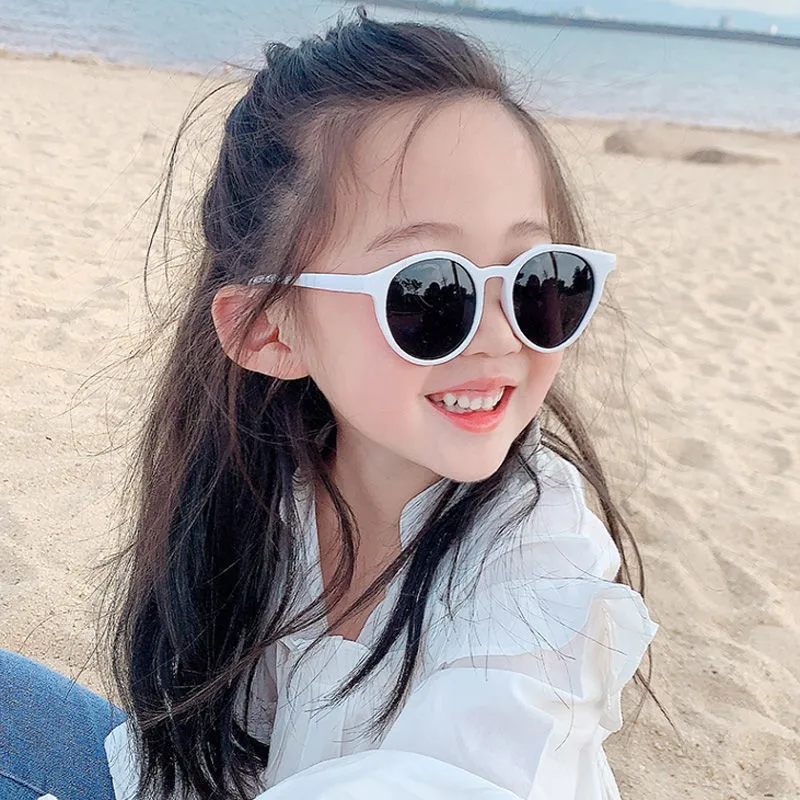 New Hot Sales Cute Sweet Sunglasses Kids Sun Glasses Vintage Trend Baby Sunglasses Korean Sunglasses for Boys And Girls UV400