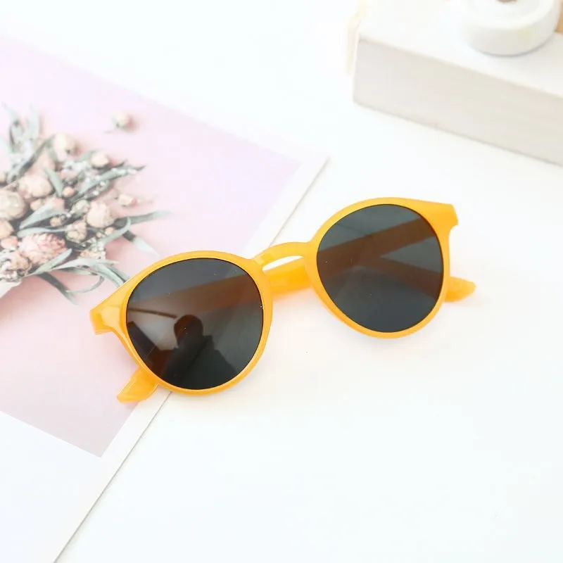 New Hot Sales Cute Sweet Sunglasses Kids Sun Glasses Vintage Trend Baby Sunglasses Korean Sunglasses for Boys And Girls UV400