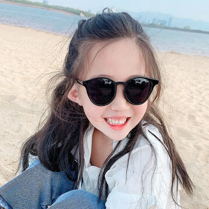 New Hot Sales Cute Sweet Sunglasses Kids Sun Glasses Vintage Trend Baby Sunglasses Korean Sunglasses for Boys And Girls UV400