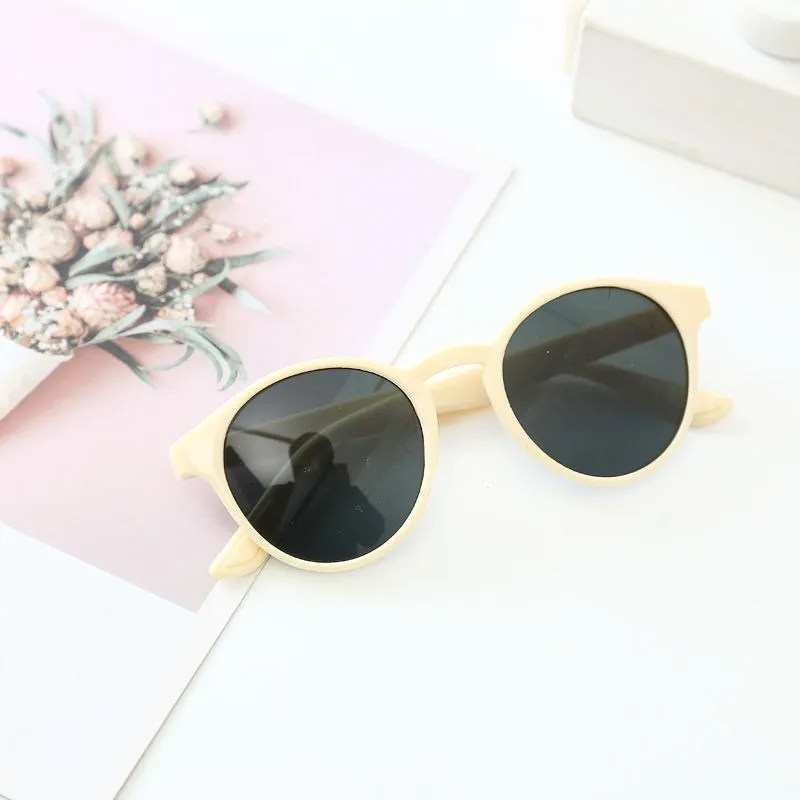 New Hot Sales Cute Sweet Sunglasses Kids Sun Glasses Vintage Trend Baby Sunglasses Korean Sunglasses for Boys And Girls UV400