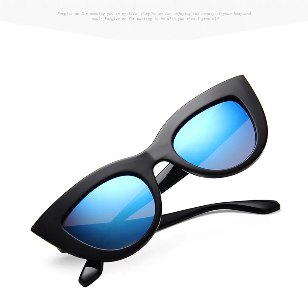 Cat Eye Fashion Sunglasses Women Vintage Luxury Brand Designer Black Glasses Sun Glasses For female UV400 Eyewear Shades