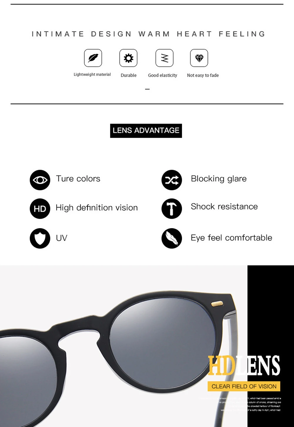 Fashions 2025 Oval Small Sunglasses Clear Classic UV400 Sun Glasses Trends Female Transparent Shades For Women