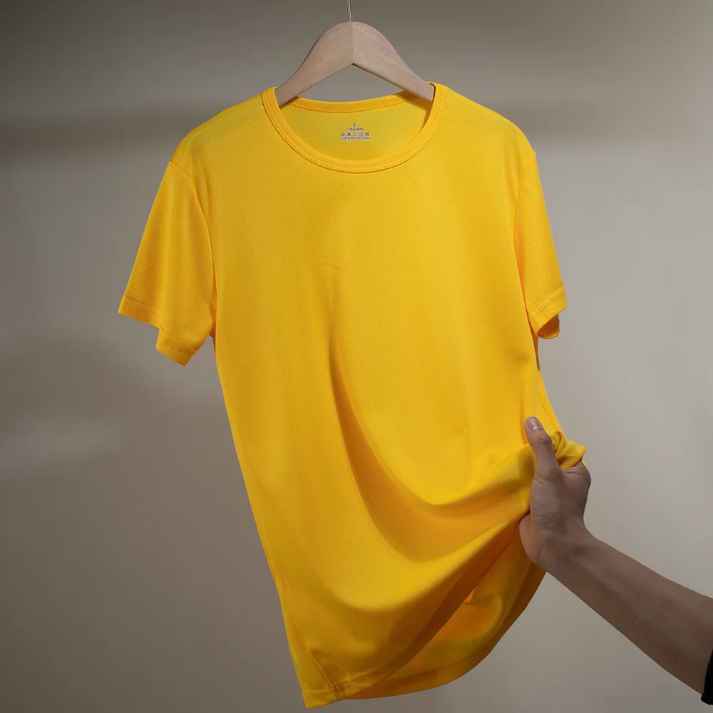 Multicolor Quick Dry Short Sleeve Sport T Shirt Gym Jerseys Fitness Shirts Trainer Running T-Shirt Men's Breathable Sportswear