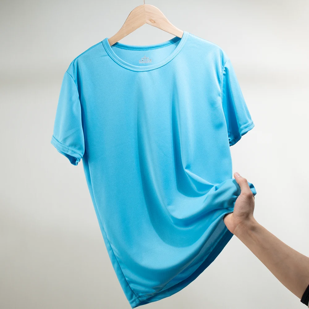 Multicolor Quick Dry Short Sleeve Sport T Shirt Gym Jerseys Fitness Shirts Trainer Running T-Shirt Men's Breathable Sportswear