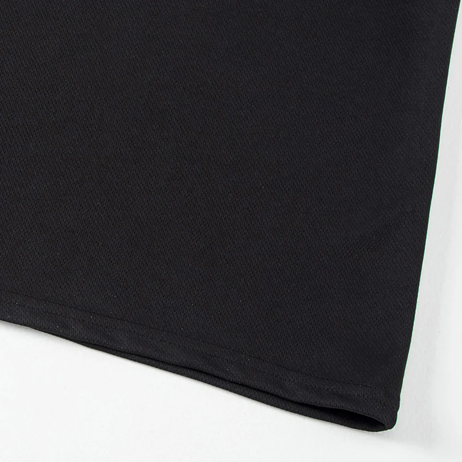 2/4/6Piece Four Seasons Men's Solid Color Round Neck Short Sleeve Top With Printed Cuffs Youth Sports And Leisure T-shirt trendy