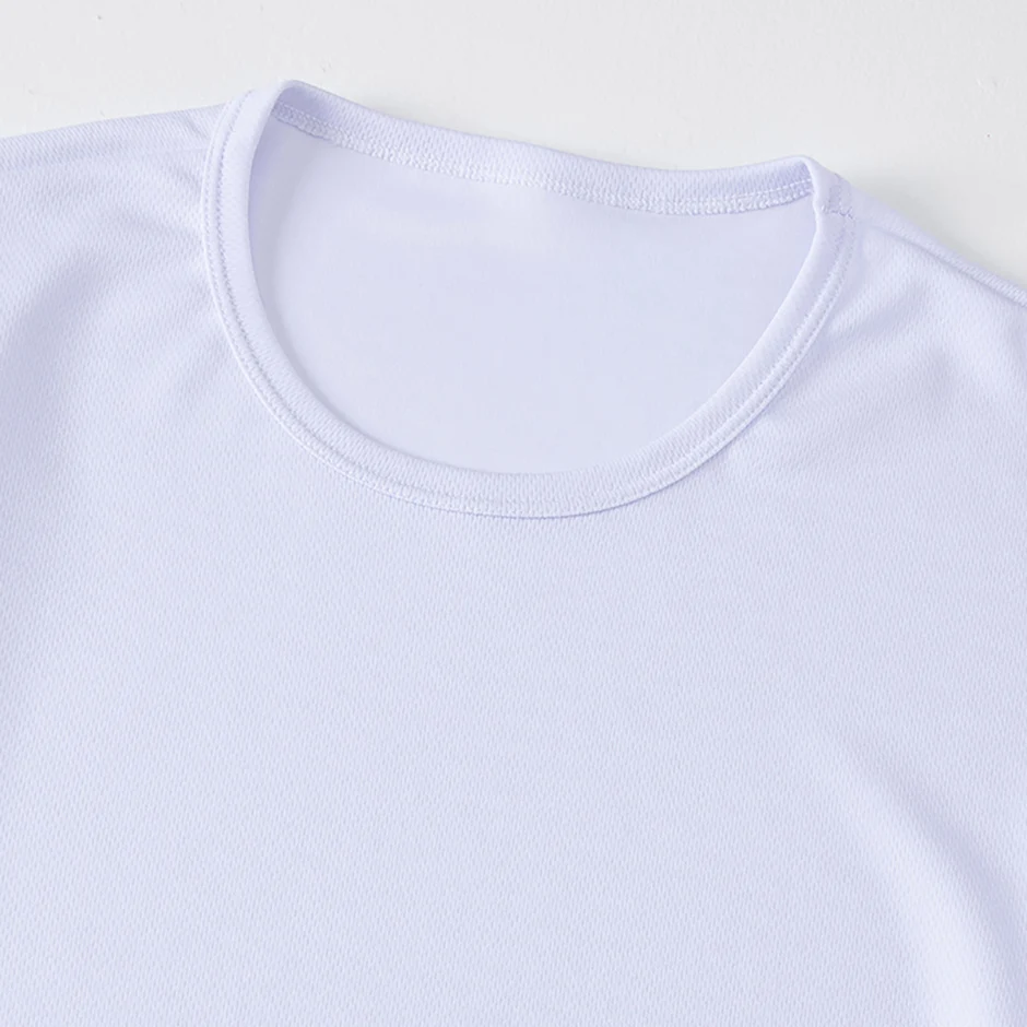 2/4/6Piece Four Seasons Men's Solid Color Round Neck Short Sleeve Top With Printed Cuffs Youth Sports And Leisure T-shirt trendy