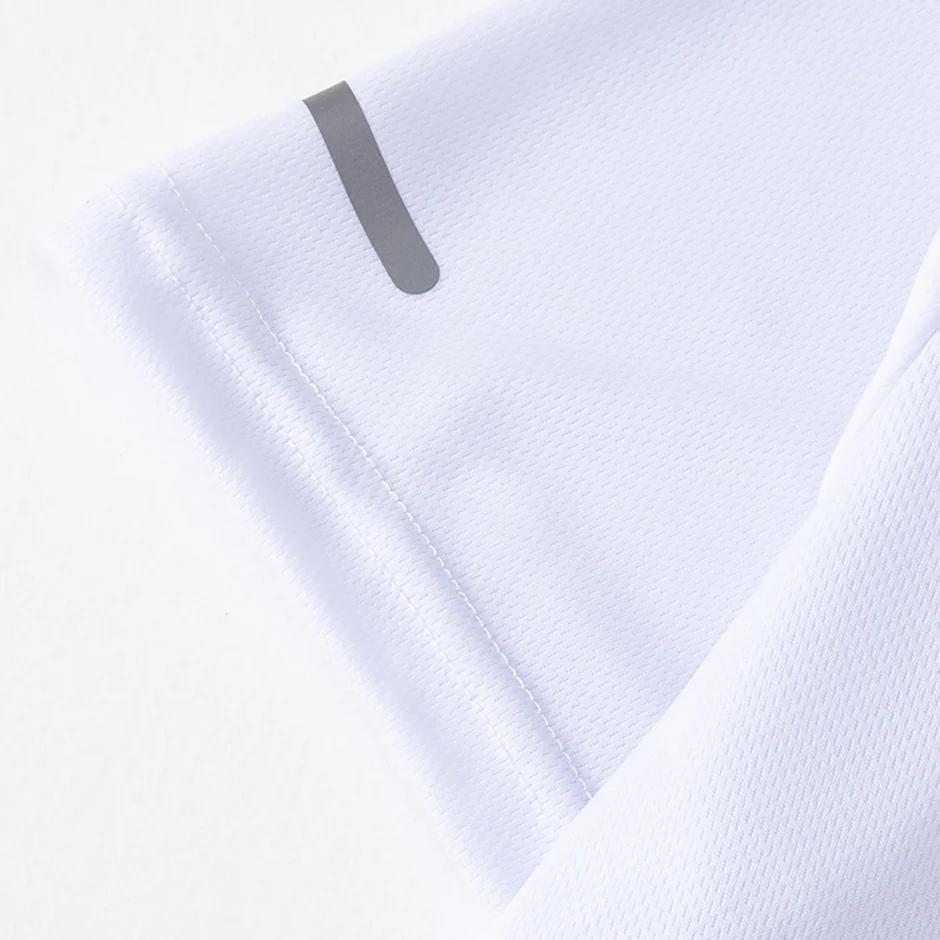 2/4/6Piece Four Seasons Men's Solid Color Round Neck Short Sleeve Top With Printed Cuffs Youth Sports And Leisure T-shirt trendy