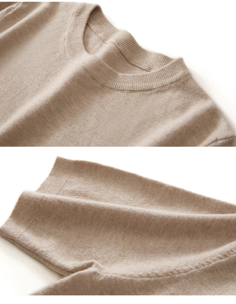 2026 Spring/Summer New Round Neck Short Sleeve Men's Wool Knitted T-shirt Loose Large Sweater Casual Outerwear Solid Color Tops