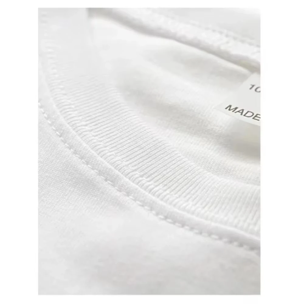 Men T-thirts Cristiano Ronaldo Pure Cotton American-style Streets Both Sexes Fashionable Vintage Print Short-sleeved T-shirt