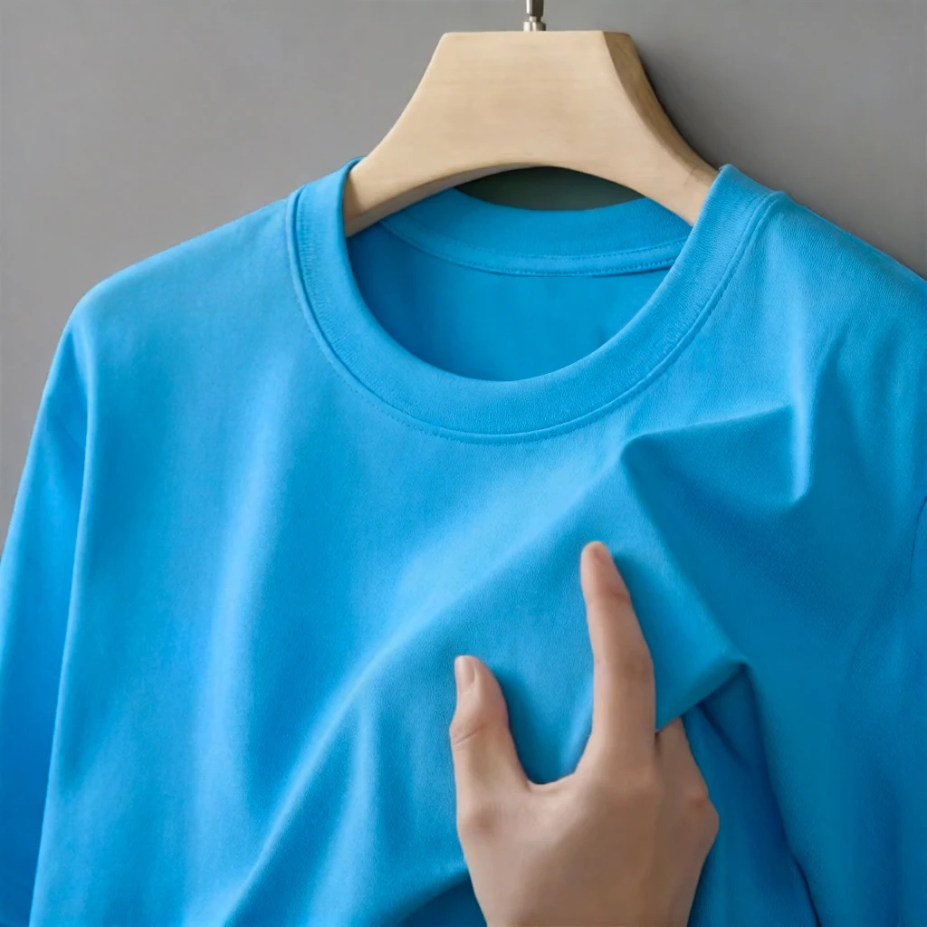 Man Summer Cotton Soft Tops Breathable Comfortable Short Sleeve Simple Beach T Shirt Basic Sport Tees 15 Color O-Neck Tee Shirts