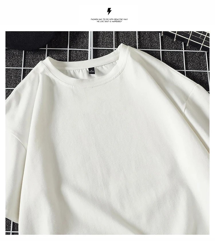 LEGIBLE 2025 Summer Men's T Shirt Casual Loose Cotton Short Sleeve T-Shirt Mens Top Tee shirt Men