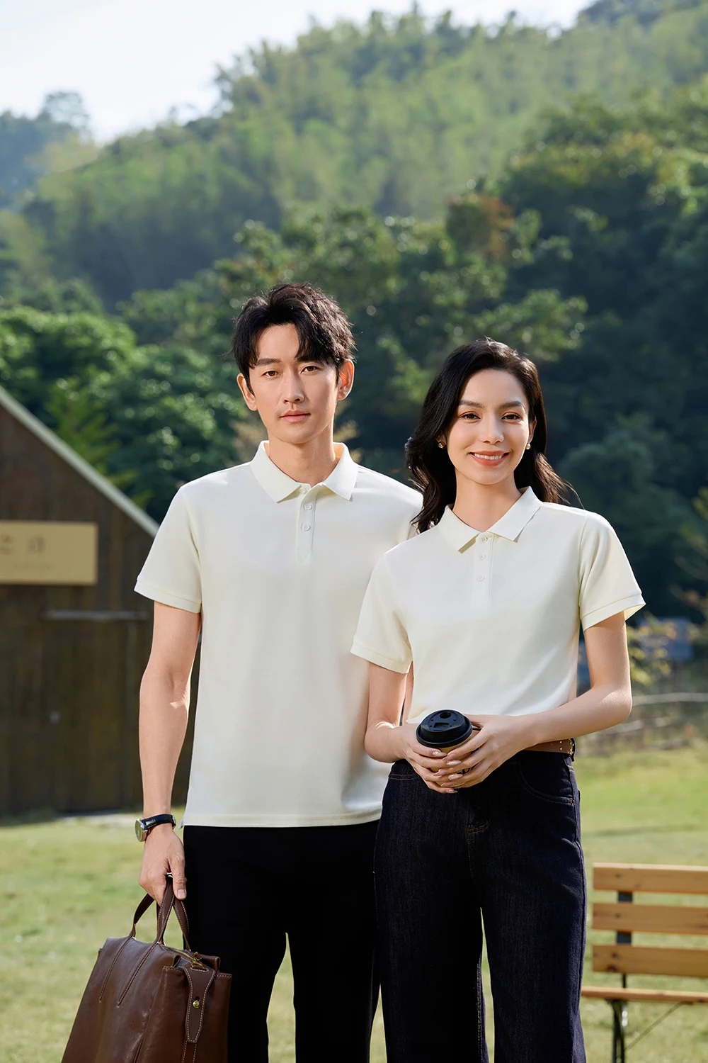 100% Cotton Work Clothes polo shirt custom pure cotton corporate culture short-sleeved T-shirt embroidery printing logo word