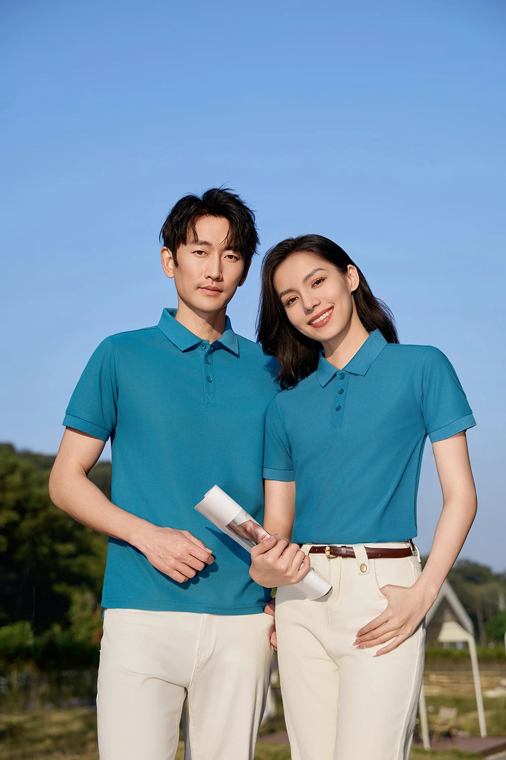 100% Cotton Work Clothes polo shirt custom pure cotton corporate culture short-sleeved T-shirt embroidery printing logo word