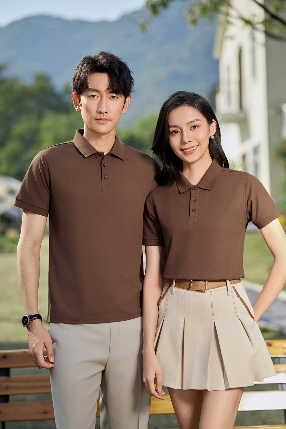 100% Cotton Work Clothes polo shirt custom pure cotton corporate culture short-sleeved T-shirt embroidery printing logo word